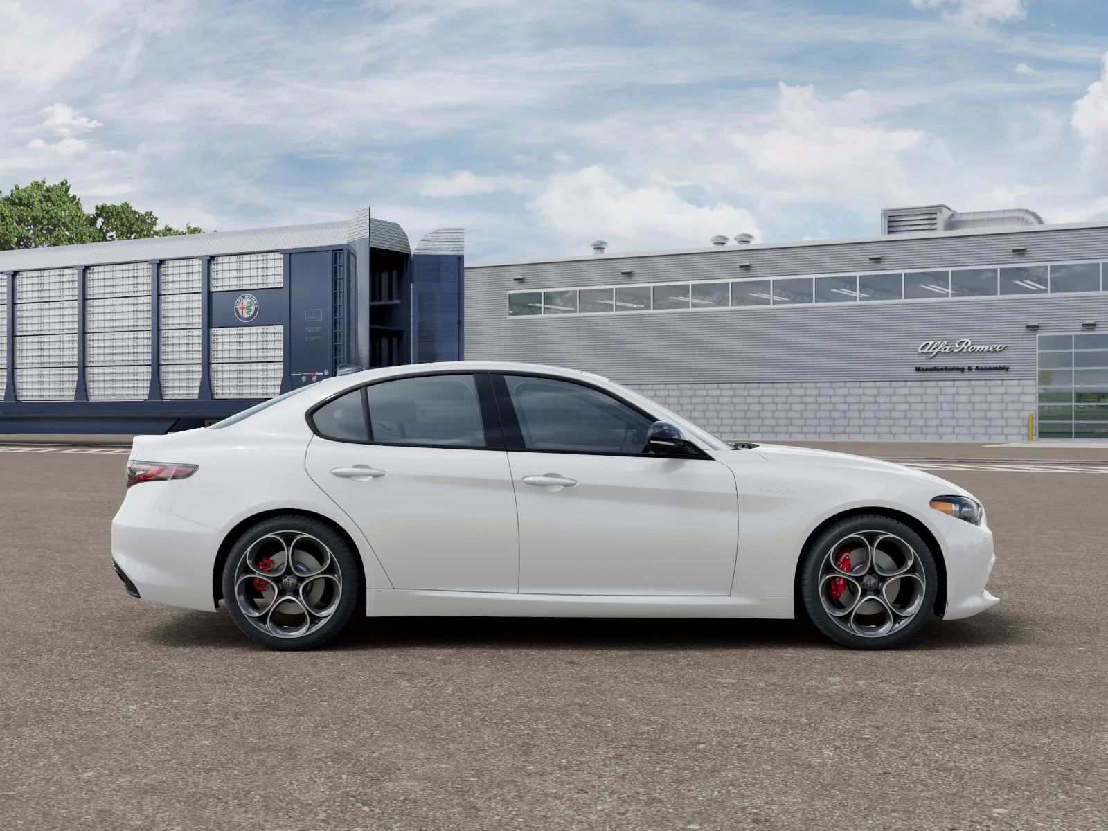 New 2026 Milano White Exterior Paint Alfa Romeo Veloce image 12