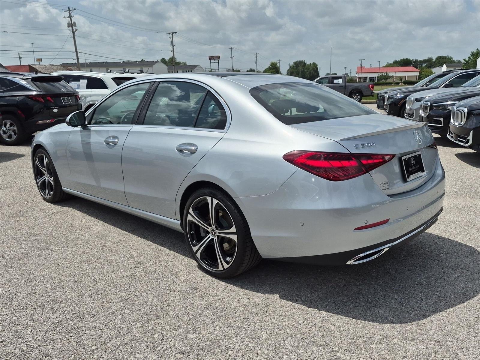 New 2026 Cirrus Silver Metallic Mercedes-Benz C 300 image 3
