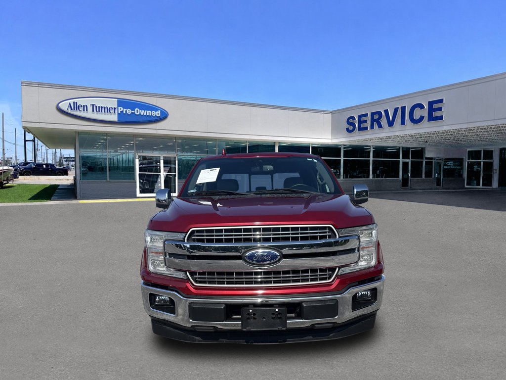 Used 2018 Ruby Red Metallic Ford Lariat image 3