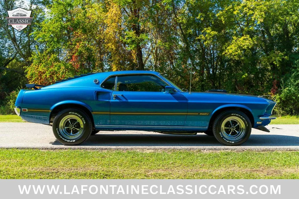 Used 1969 Blue Ford Mach 1 image 58