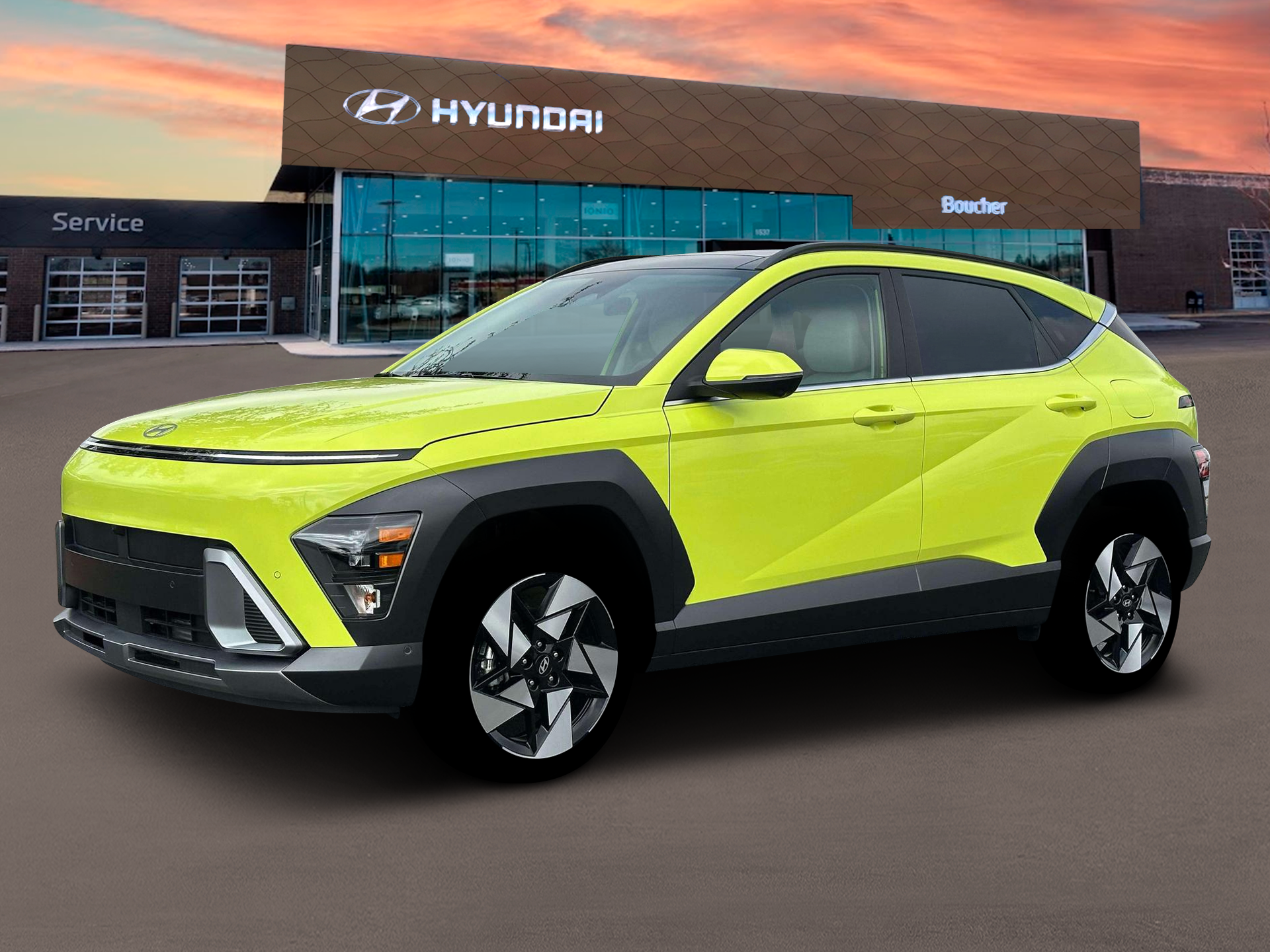 New 2026 Neoteric Yellow Hyundai Limited AWD image 2