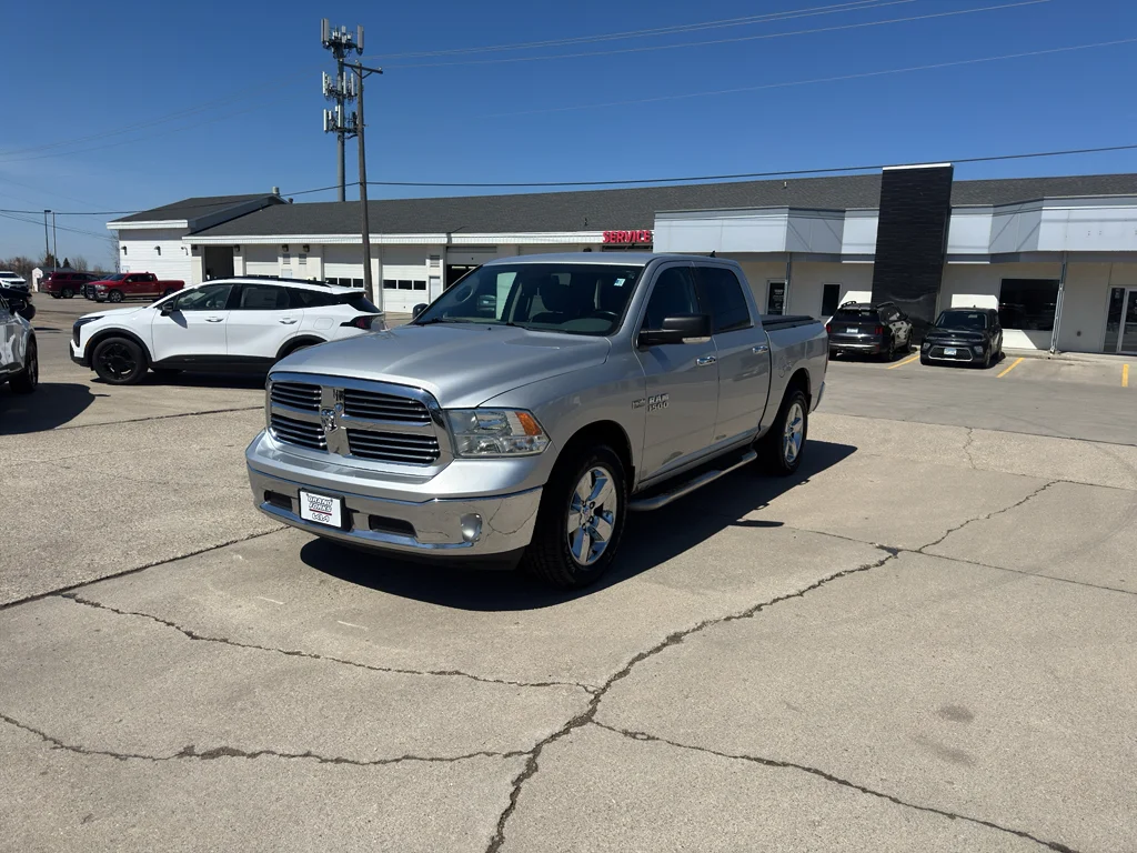 Used 2014 Bright Silver Metallic Clearcoat Ram Big Horn image 2