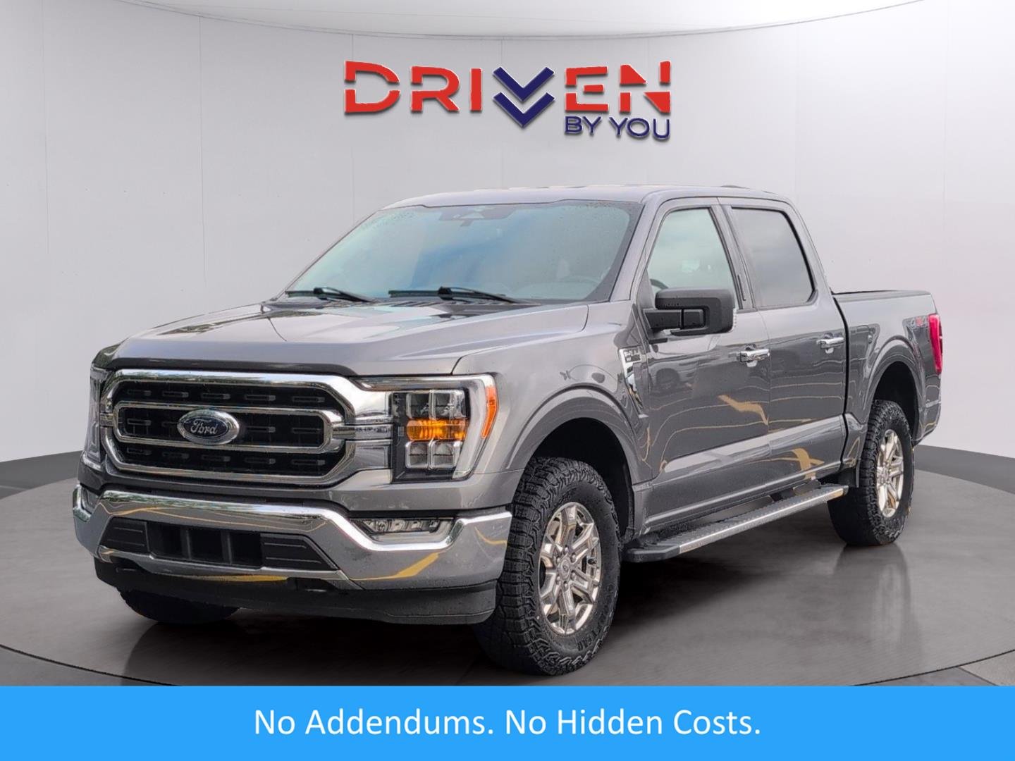 Used 2023 Carbonized Gray Ford XLT image 1