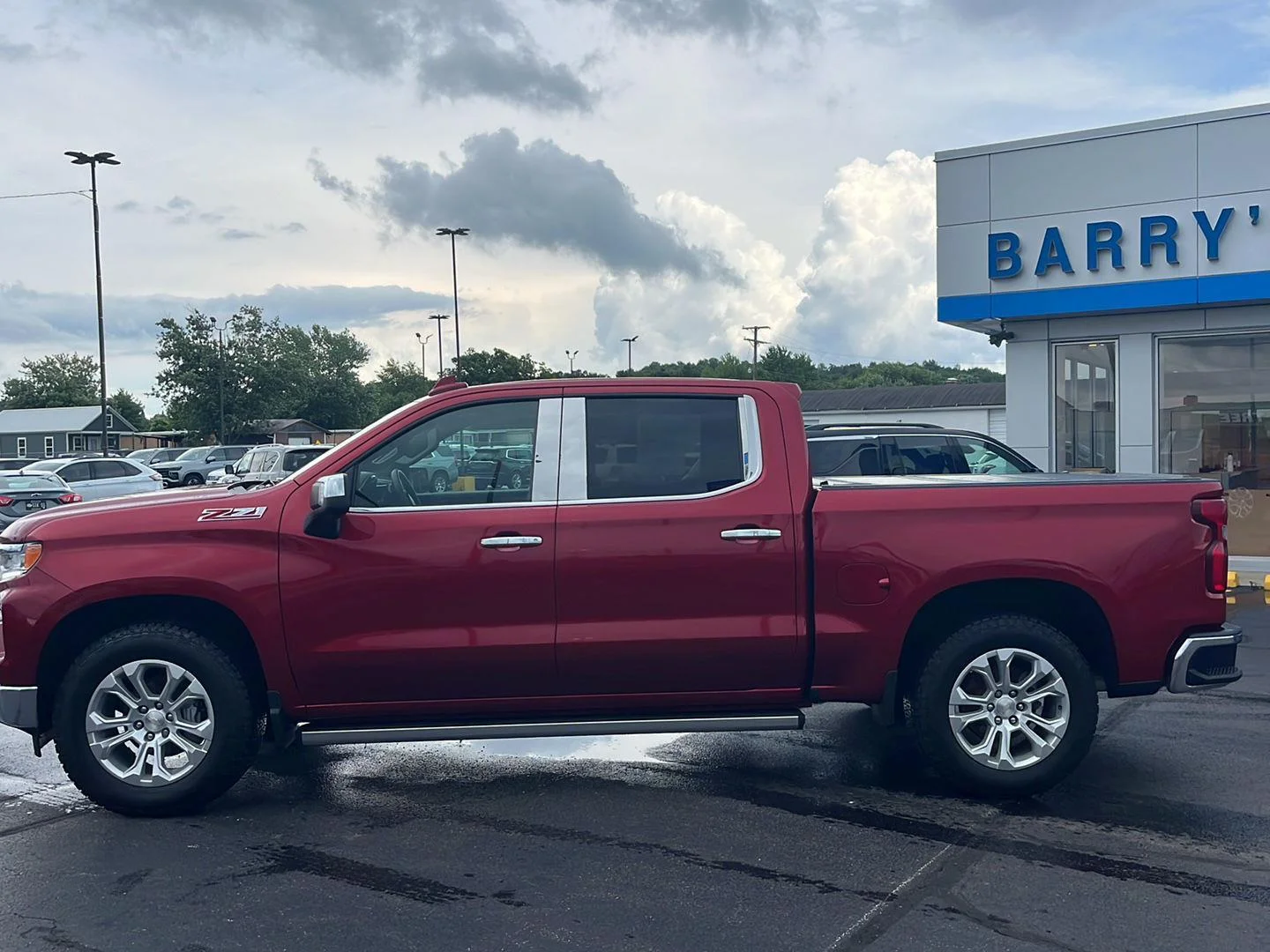 Used 2022 Cherry Red Tintcoat Chevrolet LTZ image 4