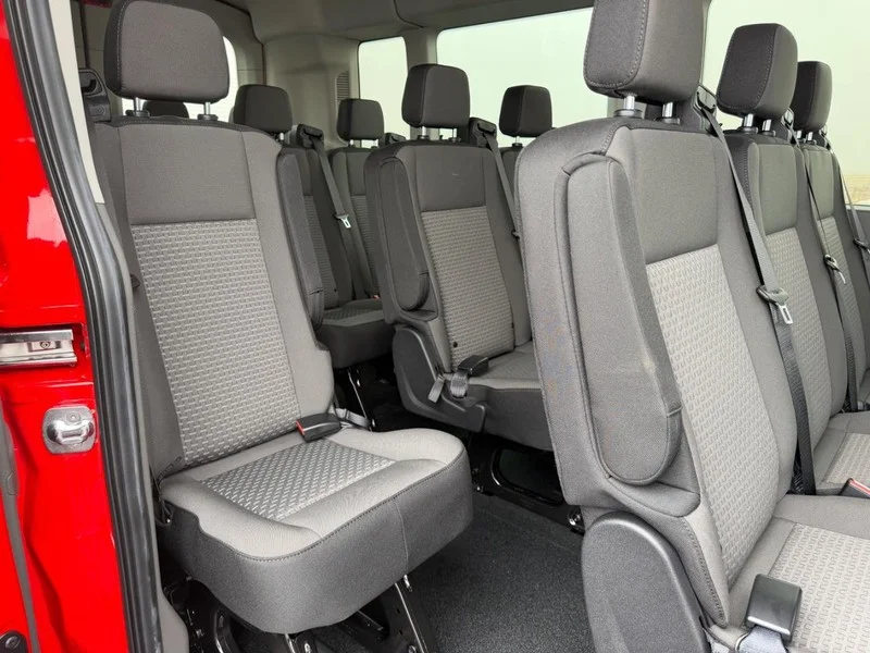 New 2026 Race Red Ford Passenger Van XLT image 9