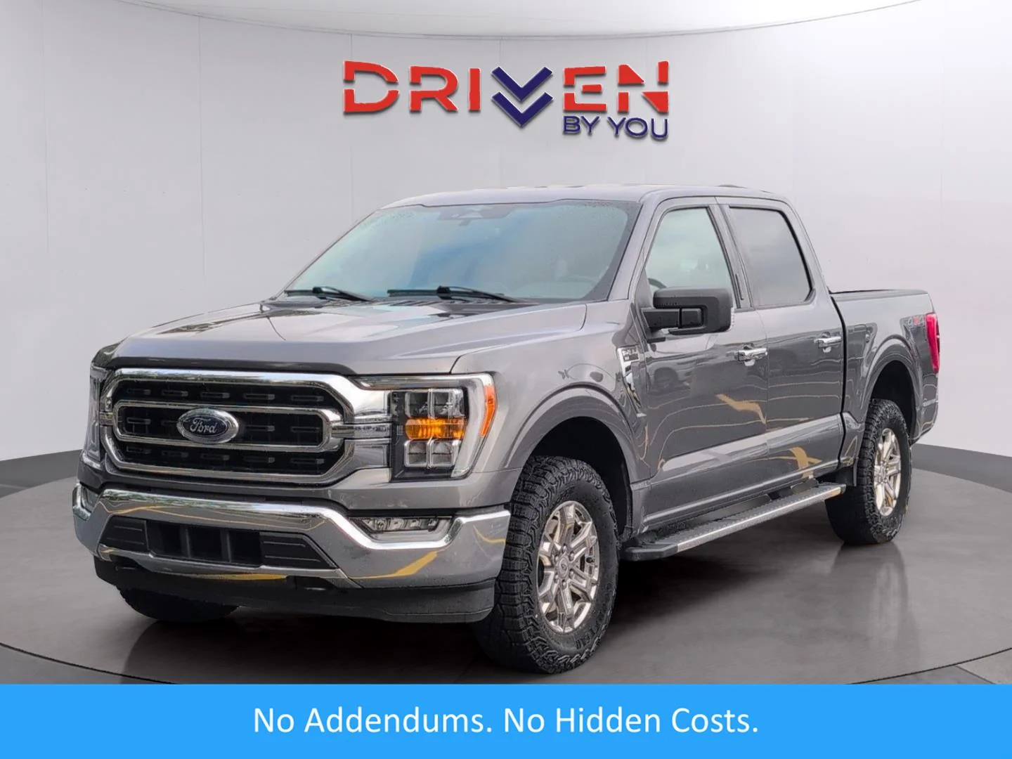 Used 2023 Carbonized Gray Ford XLT image 1