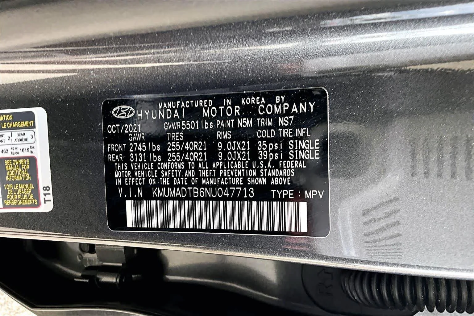 Used 2022 Himalayan Gray Genesis 2.5T image 32