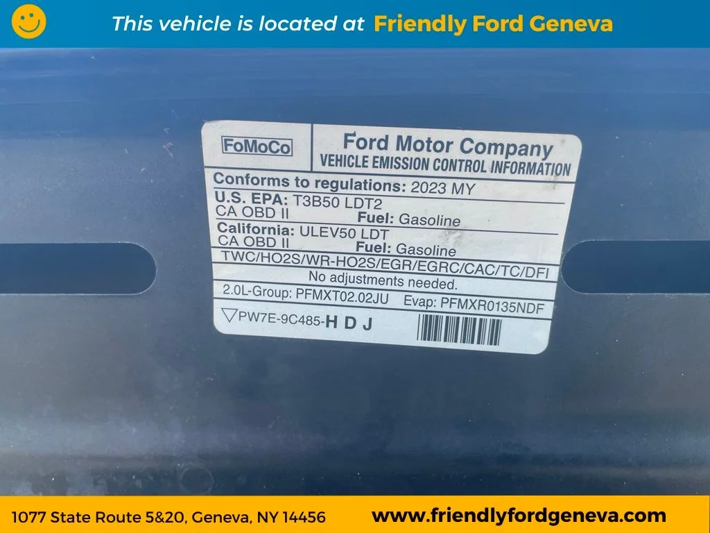 Used 2023 Stone Blue Metallic Ford Titanium image 37
