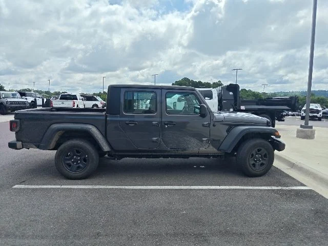 Used 2023 Granite Crystal Clearcoat Metallic Jeep Sport image 2