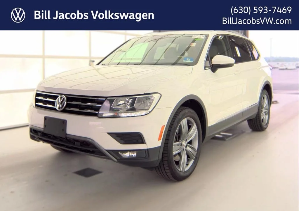 Used 2020 Pure White Volkswagen 2.0T SEL image 1