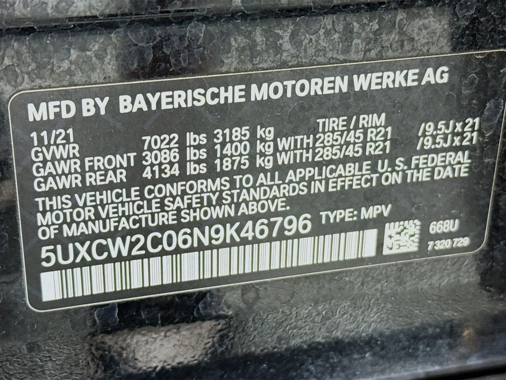 Used 2022 Jet Black BMW xDrive40i image 32