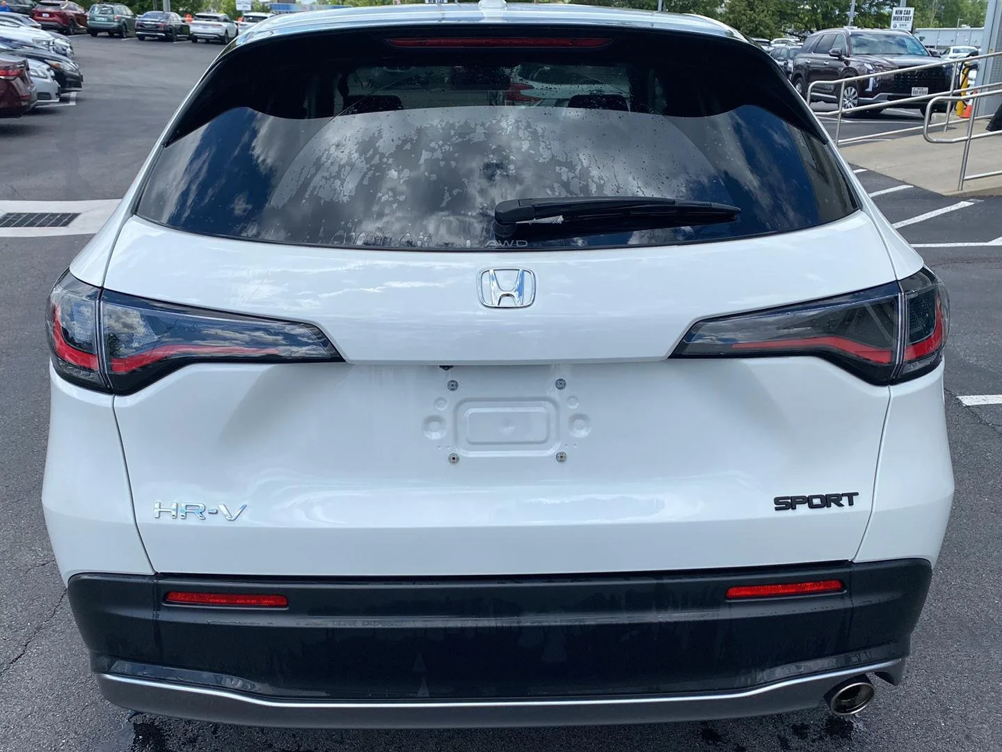 Used 2024 Platinum White Pearl Honda Sport image 3