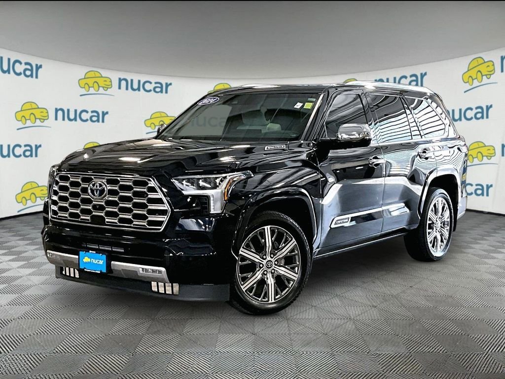 Used 2024 Black Toyota Capstone image 3