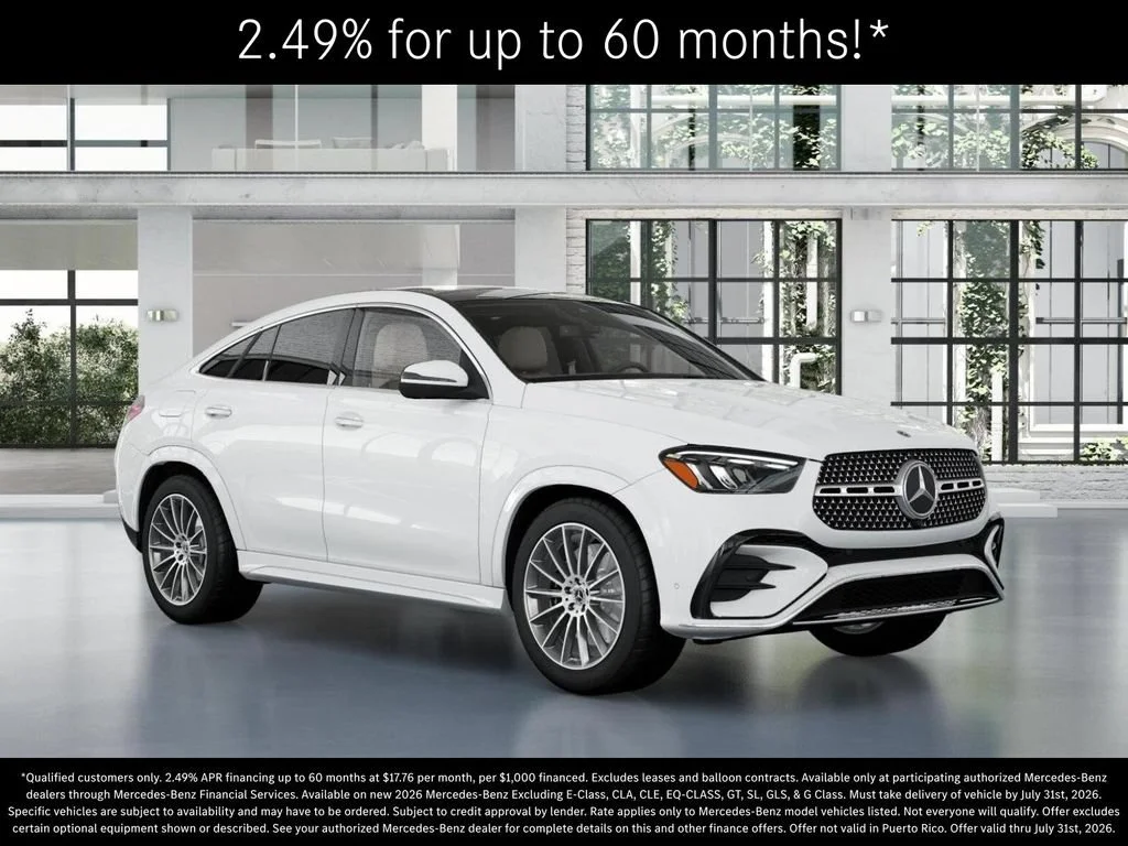 New 2026 Polar White Mercedes-Benz GLE 450 image 53