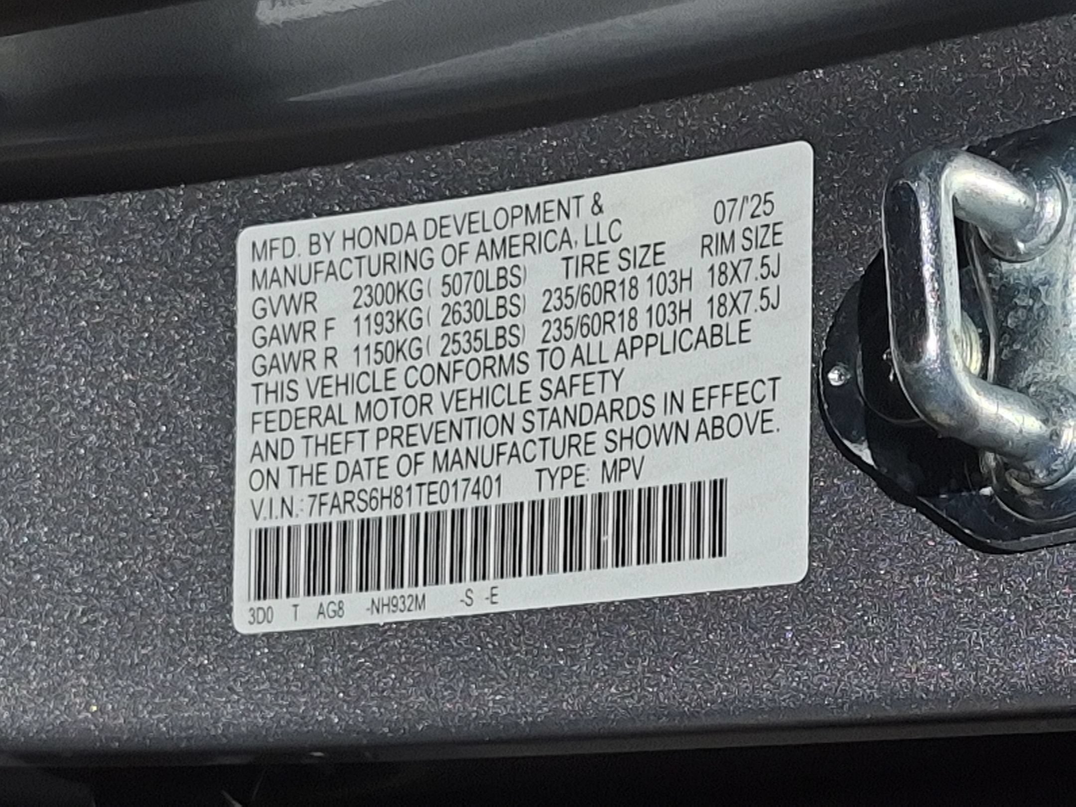 Certified Used 2026 Solar Silver Metallic Honda Sport-L AWD image 33
