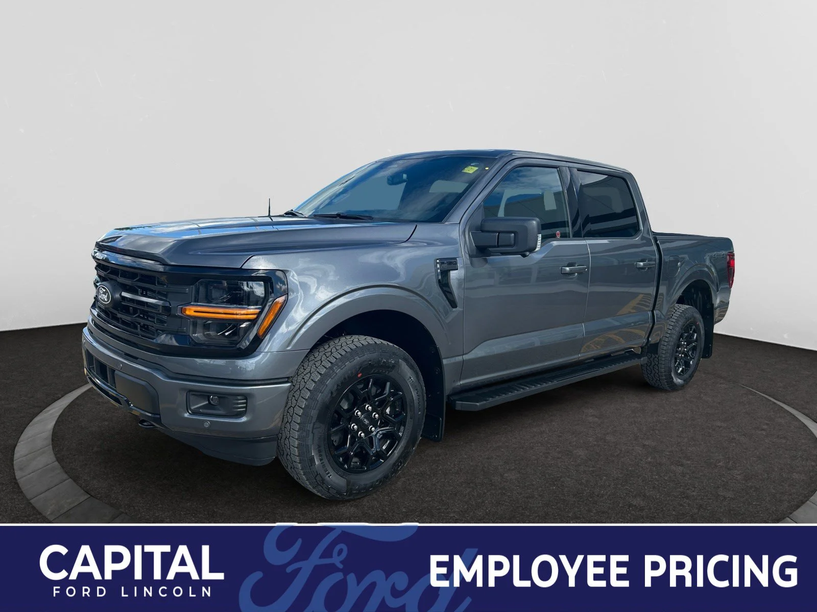 New 2026 Carbonized Grey Metallic Ford XLT image 1