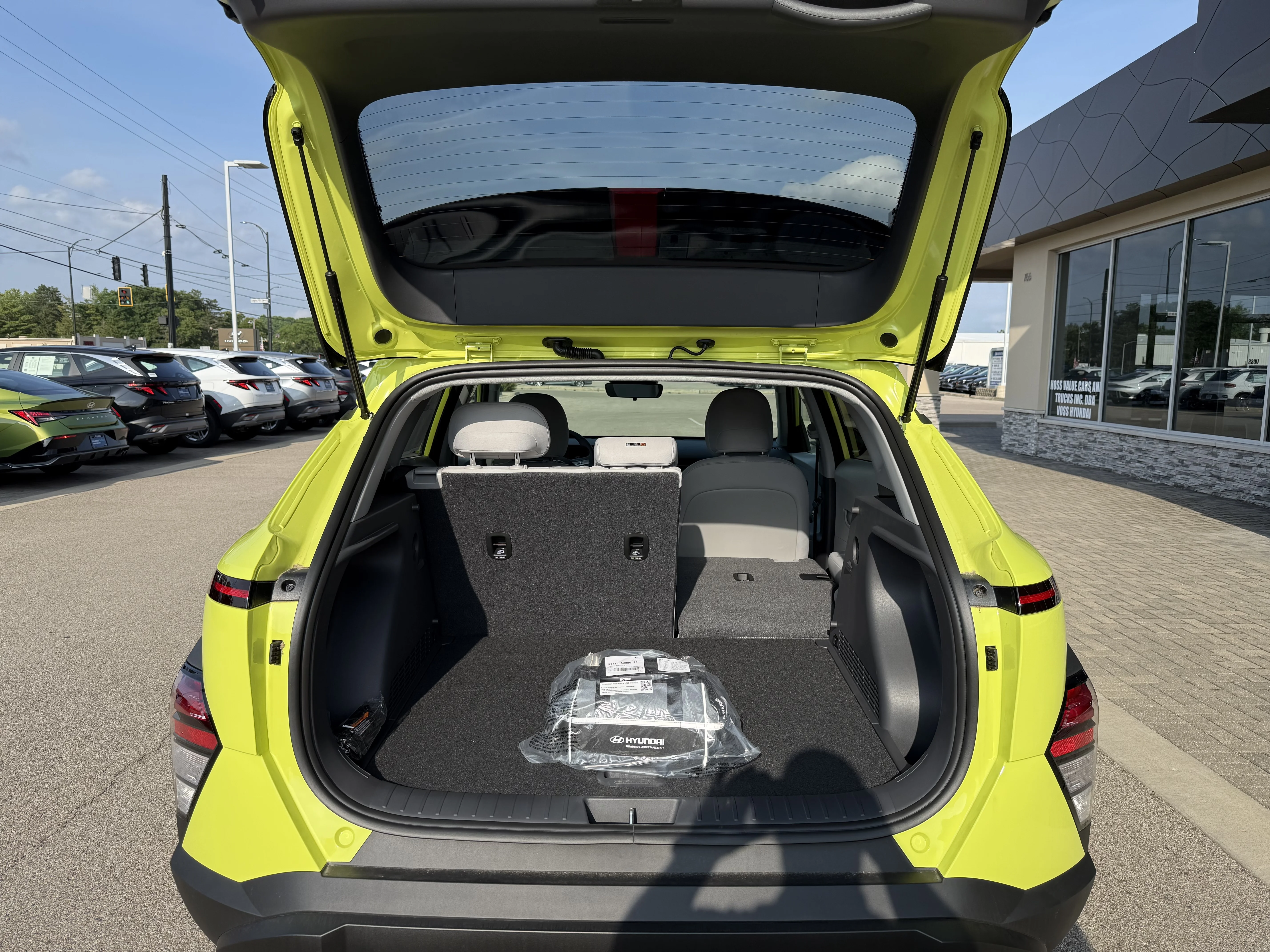 New 2026 Neoteric Yellow Hyundai SEL Sport image 9
