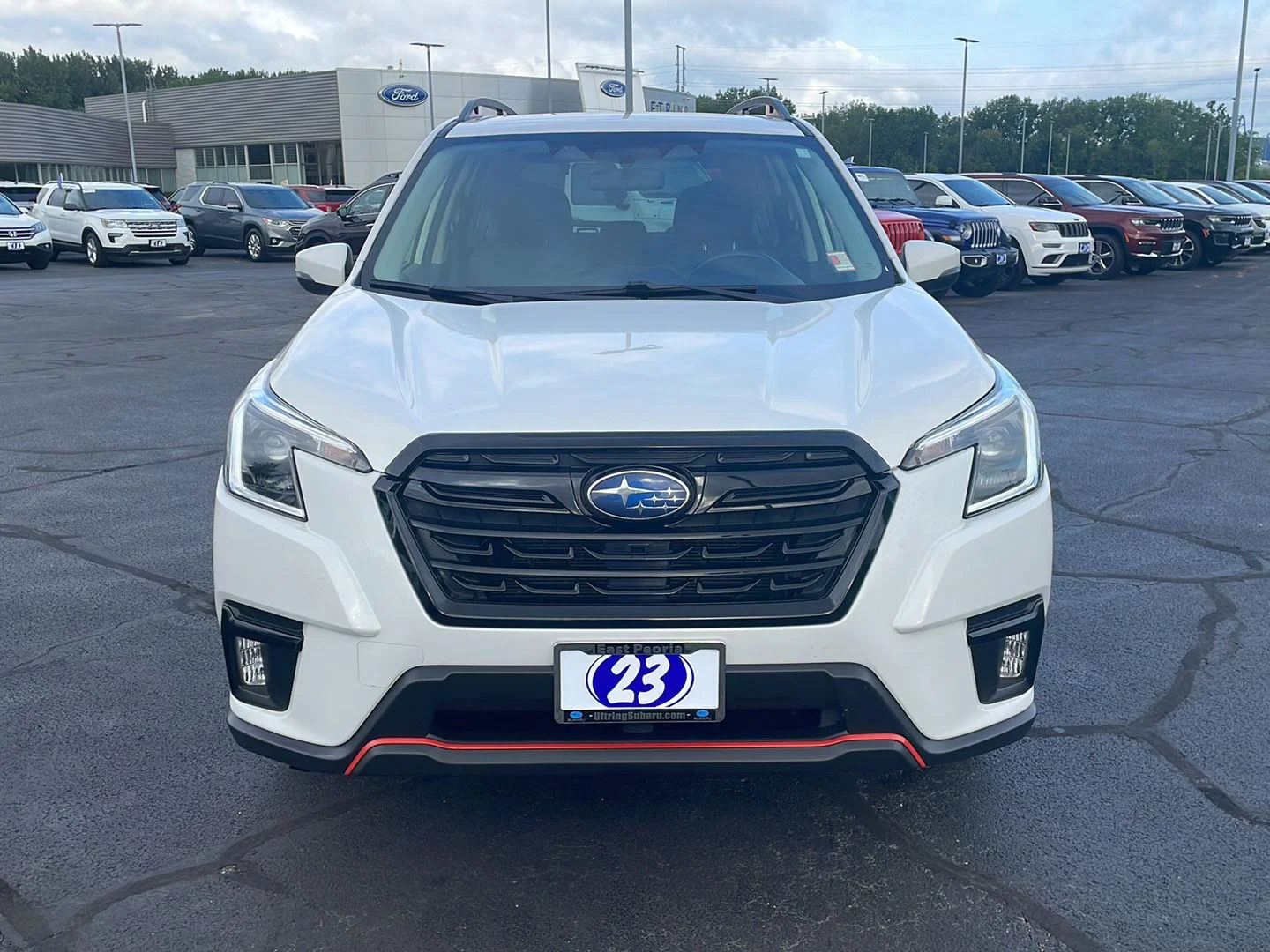 Used 2023 Crystal White Pearl Subaru Sport image 8