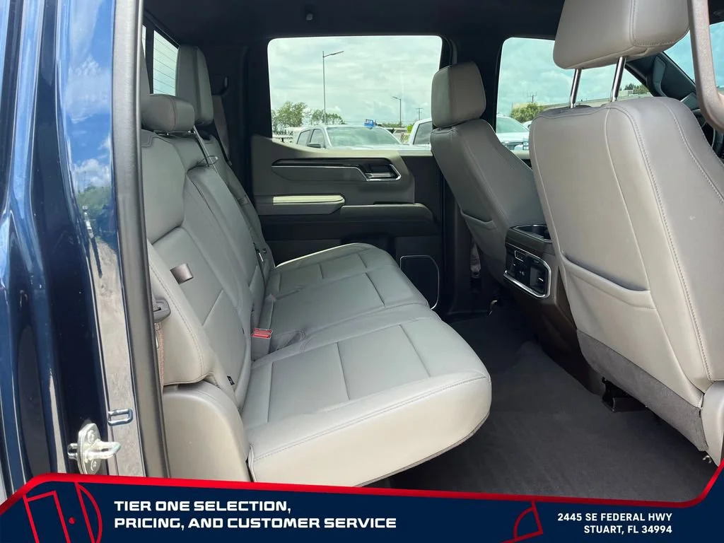 Used 2023 Pacific Blue Metallic GMC SLT image 17