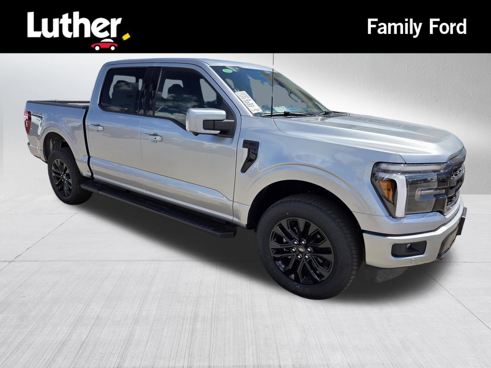 New 2026 Iconic Silver Metallic Ford LARIAT image 1