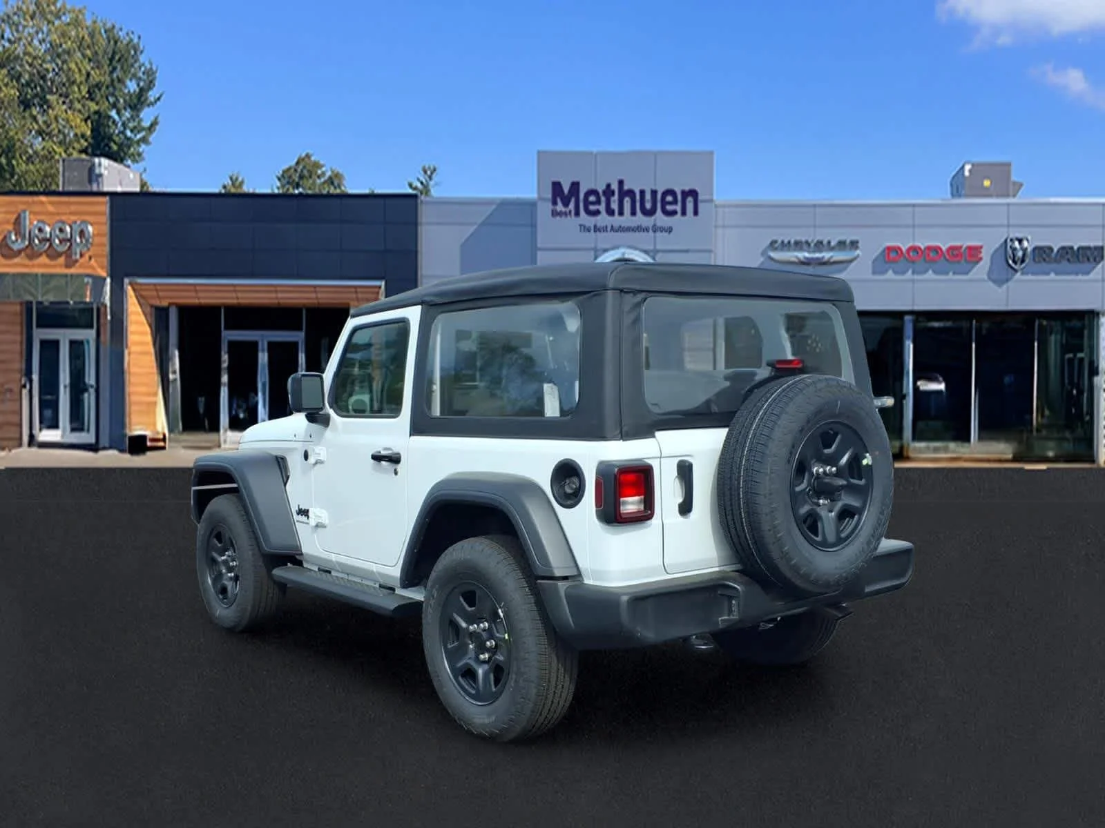 New 2026 Bright White Clearcoat Jeep Sport image 4
