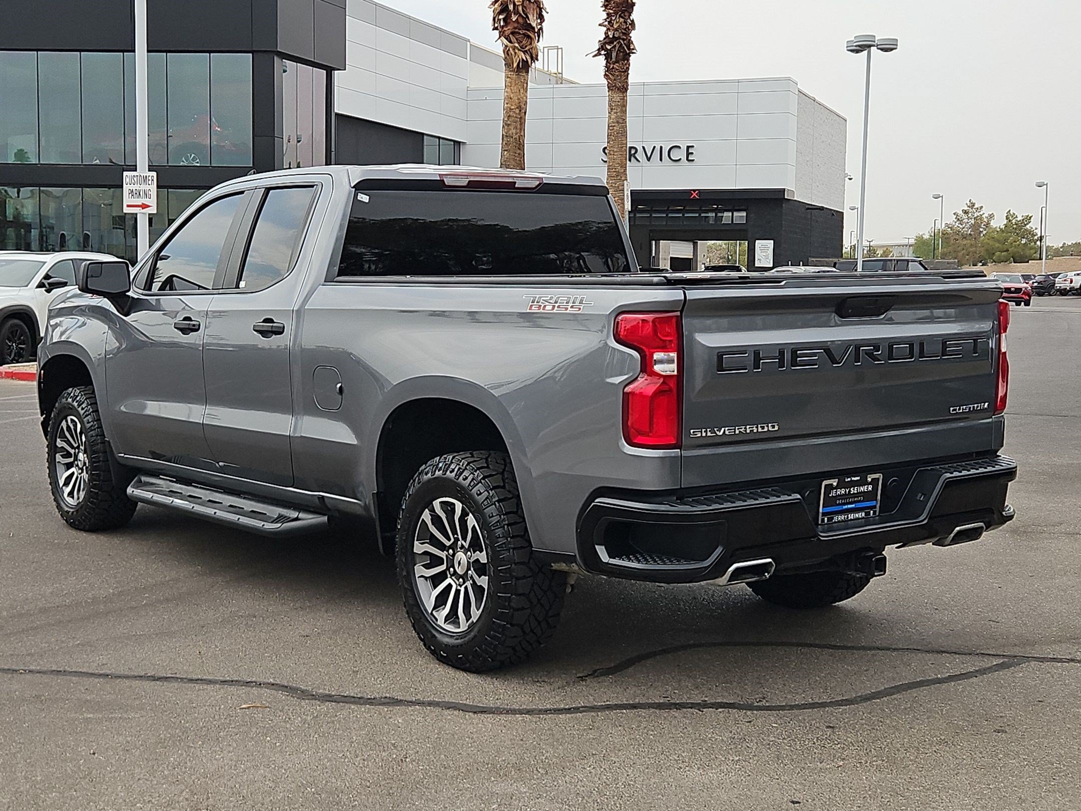Used 2019 SATIN STEEL METALLIC Chevrolet Custom Trail Boss image 3