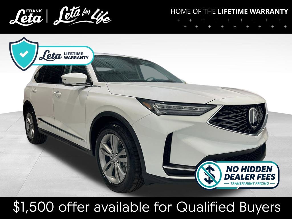 New 2026 Platinum White Pearl Acura  image 10