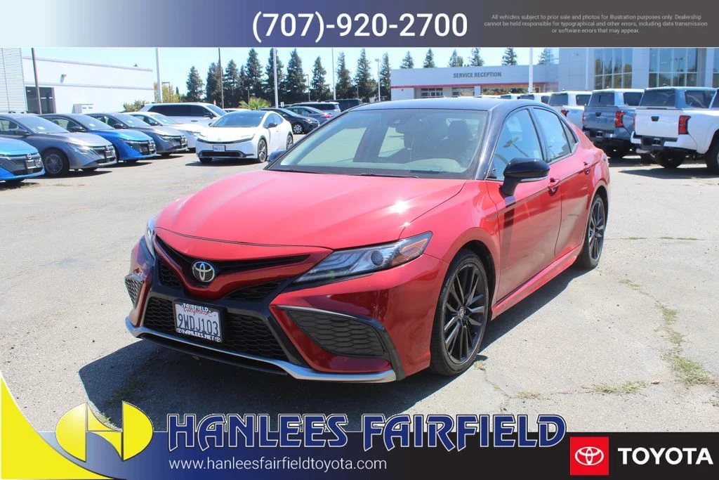 Certified Used 2024 Red Toyota XSE image 3