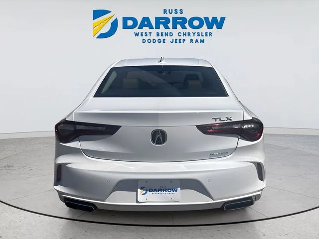 Used 2022 White Acura Advance image 5