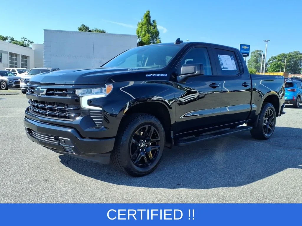 Certified Used 2025 Black Chevrolet RST image 2