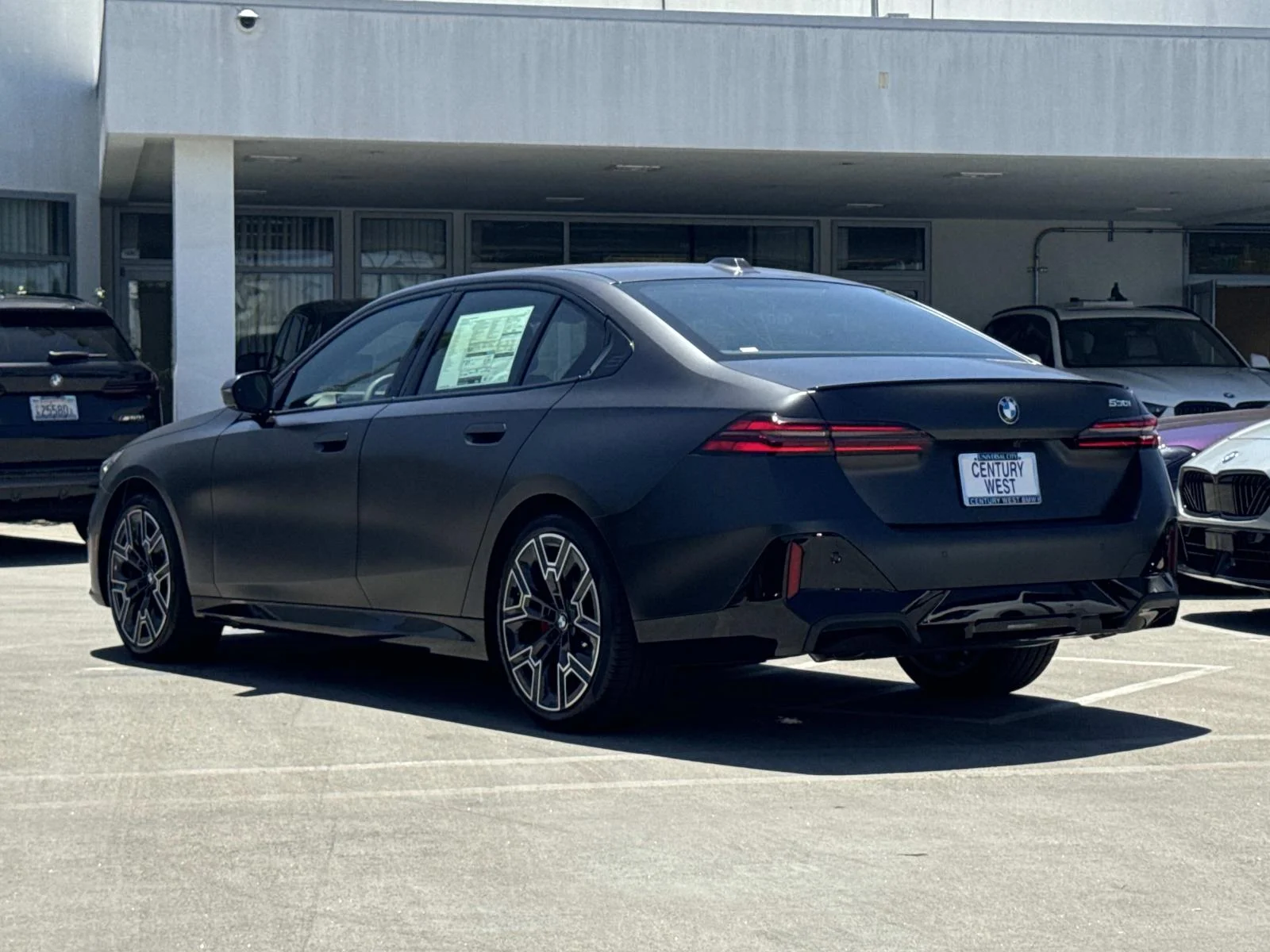 New 2027 Frozen Deep Grey BMW 530i Sedan image 3