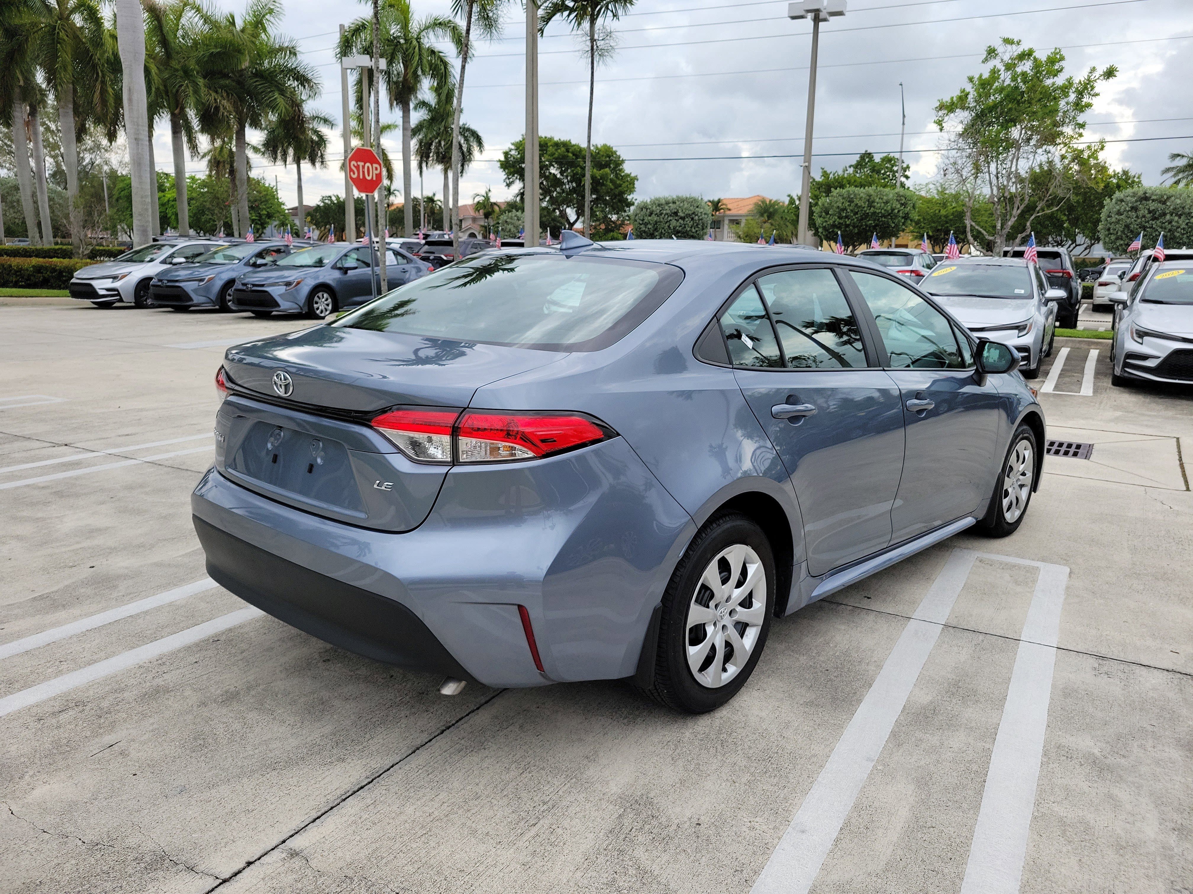 Used 2025 Celestite Toyota LE image 7