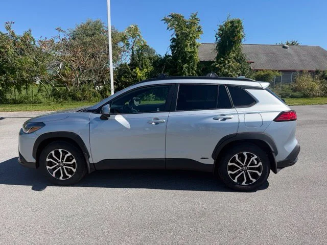 Certified Used 2024 Silver Toyota Hybrid SE image 5