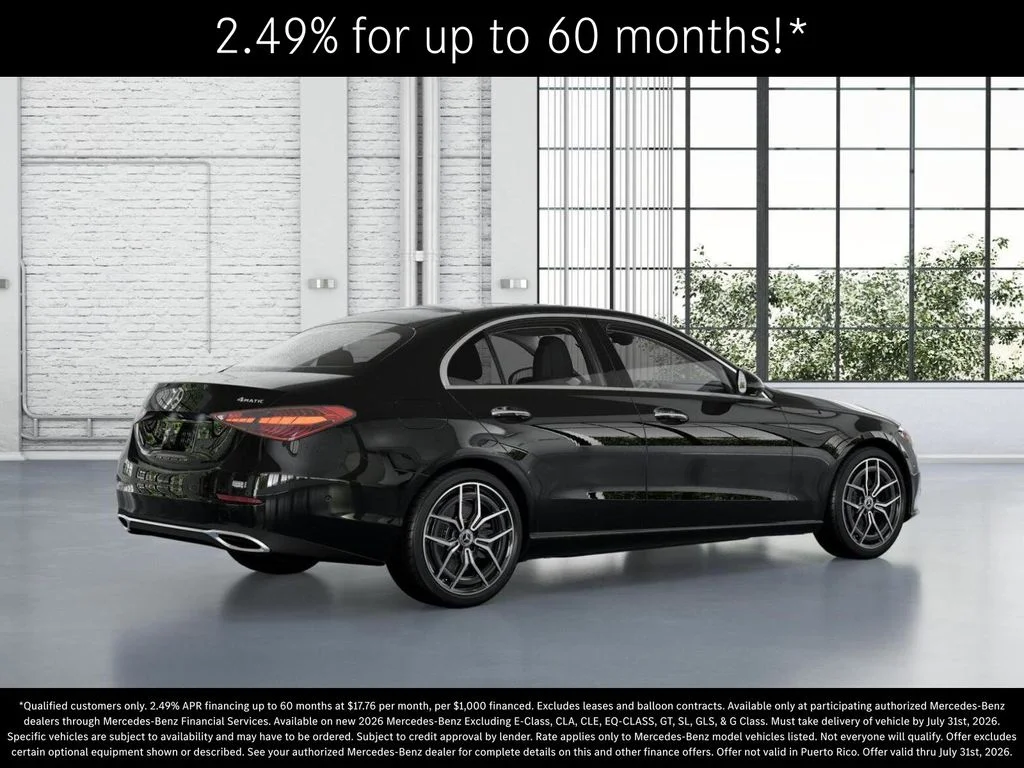 New 2026 Black Mercedes-Benz C 300 image 20