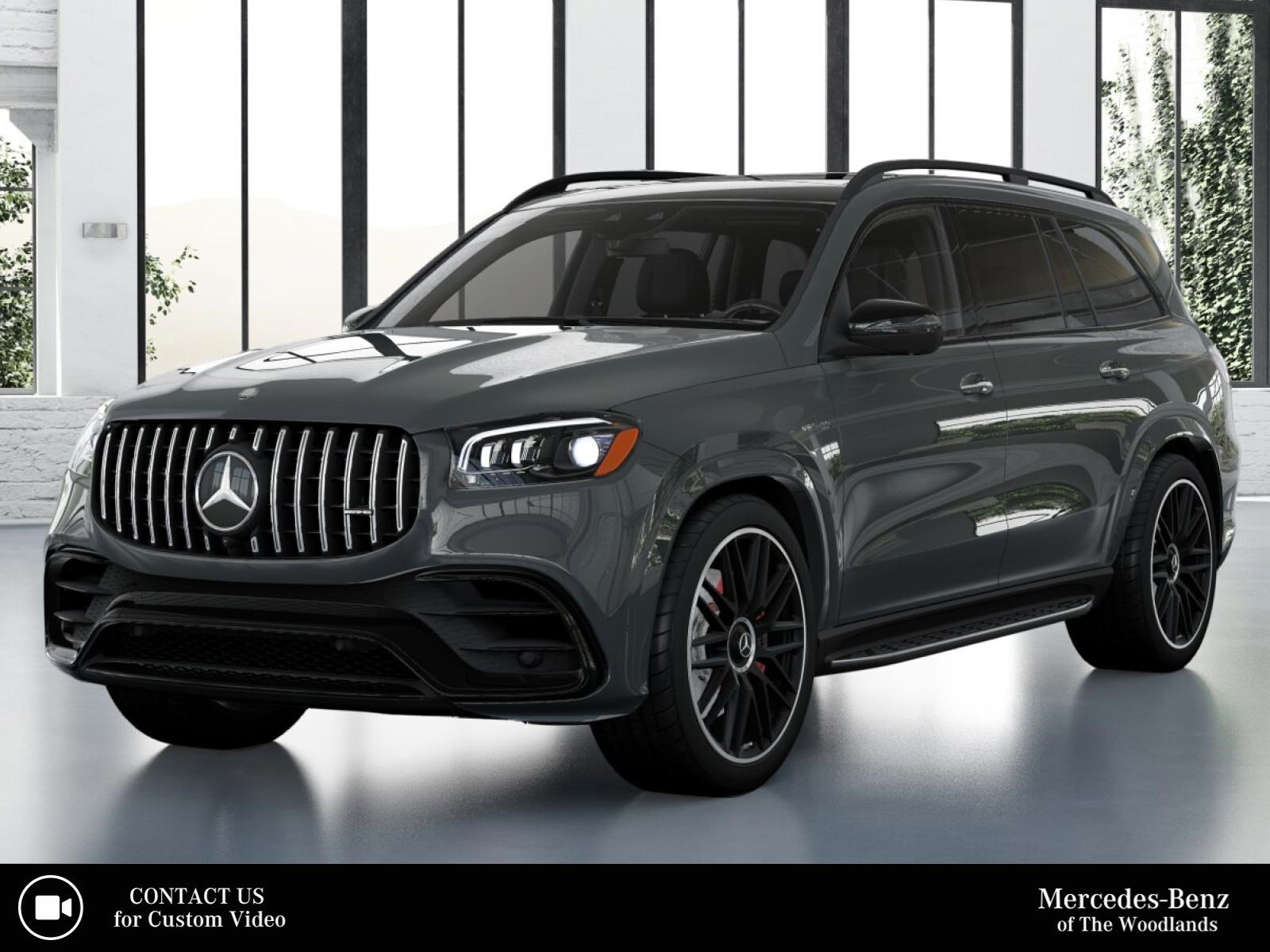 New 2026 MANUFAKTUR Silicon Grey Mercedes-Benz GLS 63 AMG® image 1