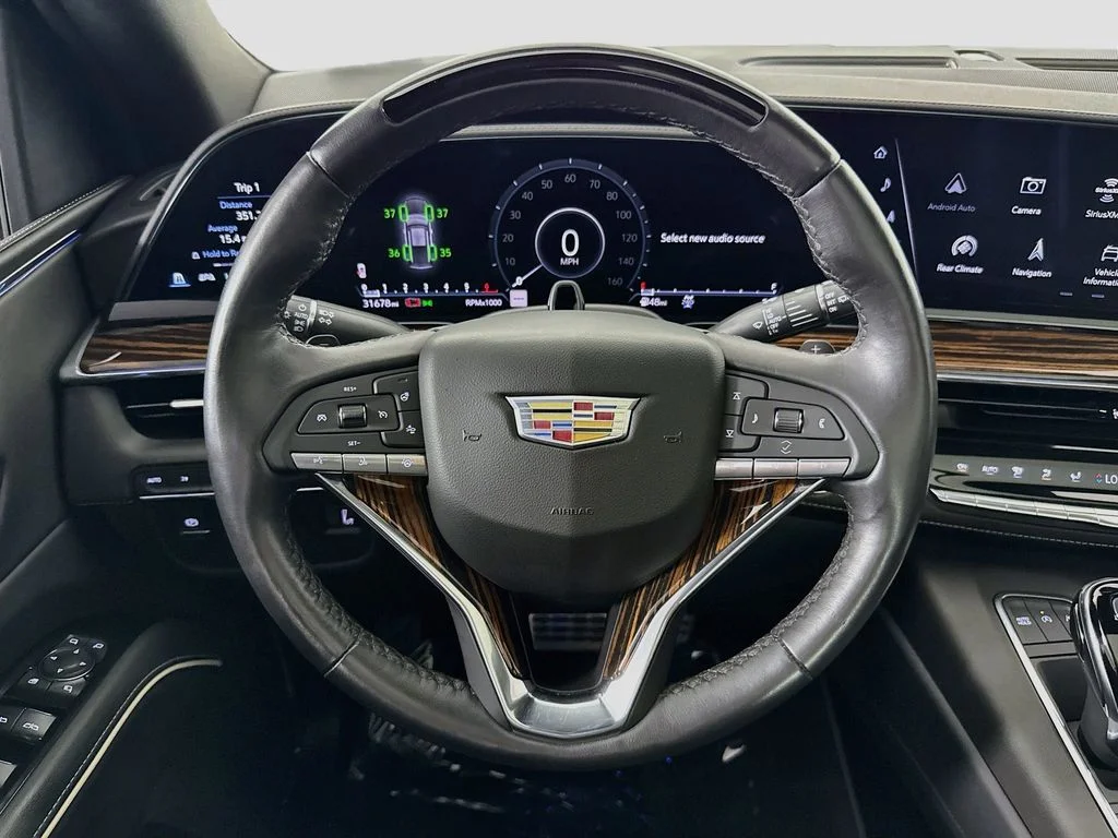 Used 2023 White Cadillac Premium Luxury image 11