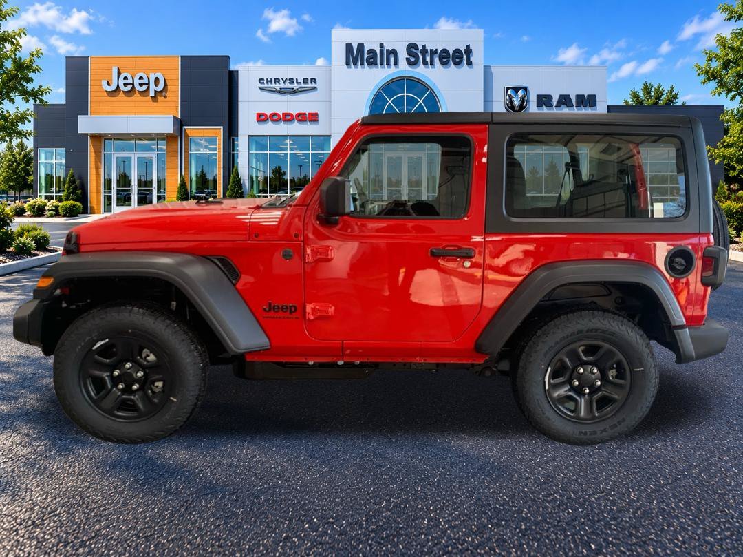 New 2026 Firecracker Red Clear-Coat Exterior Paint Jeep Sport image 2