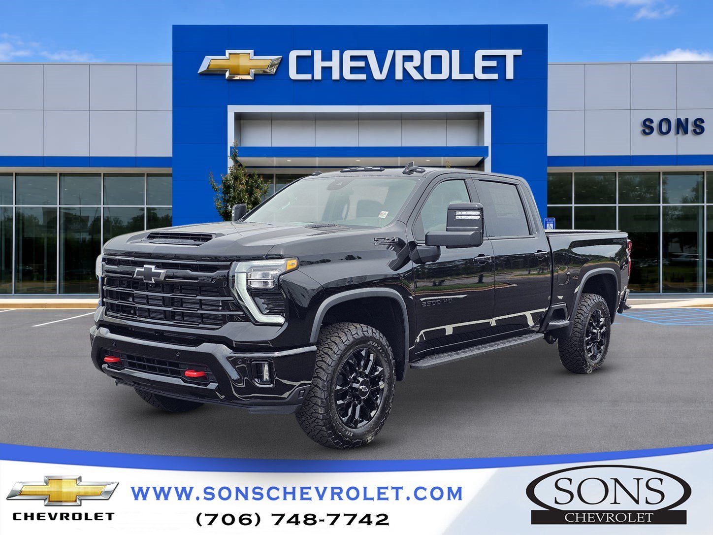 New 2026 Black Chevrolet LTZ image 1