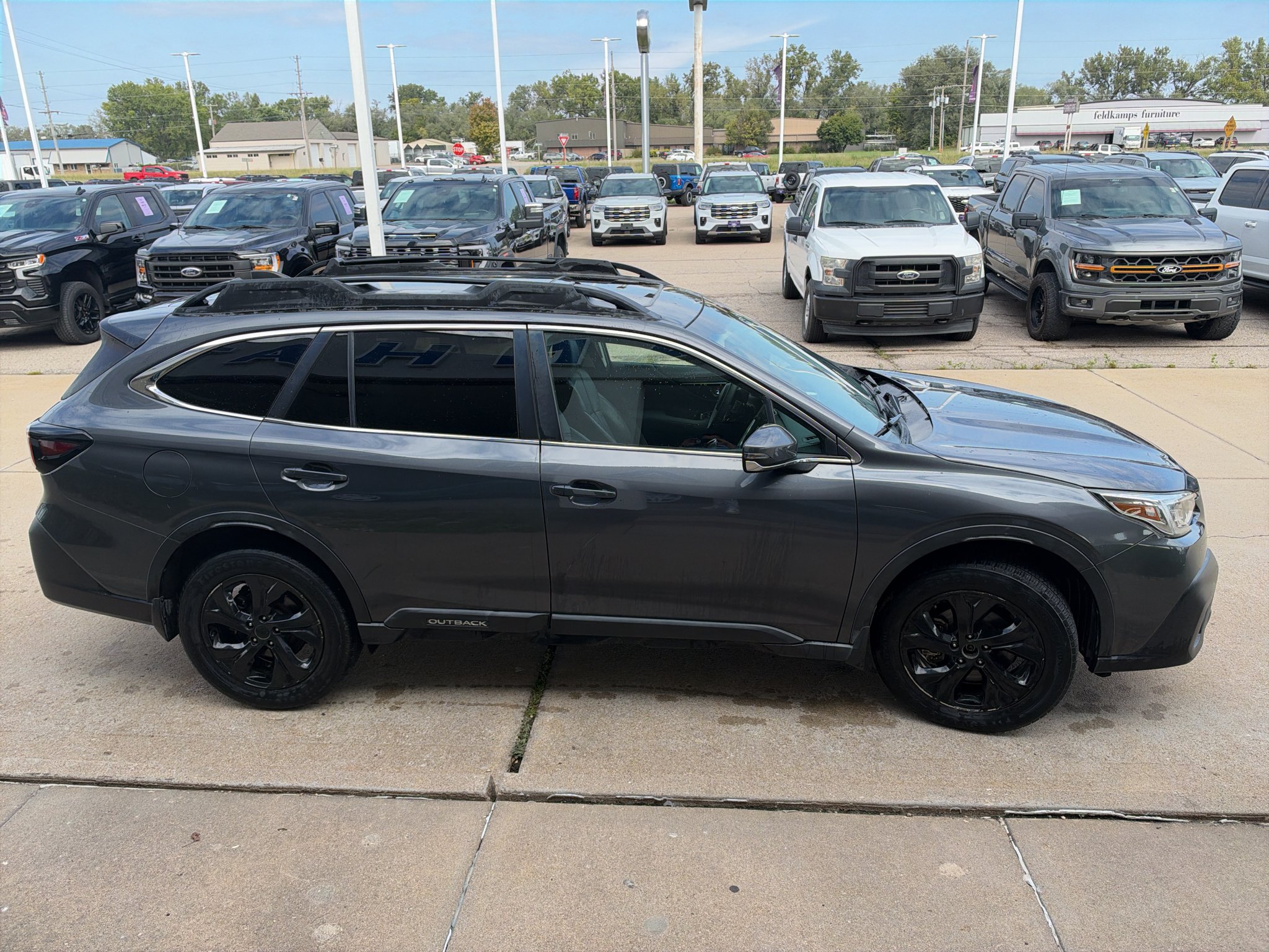 Used 2021 Magnetite Gray Metallic Subaru Limited XT image 5