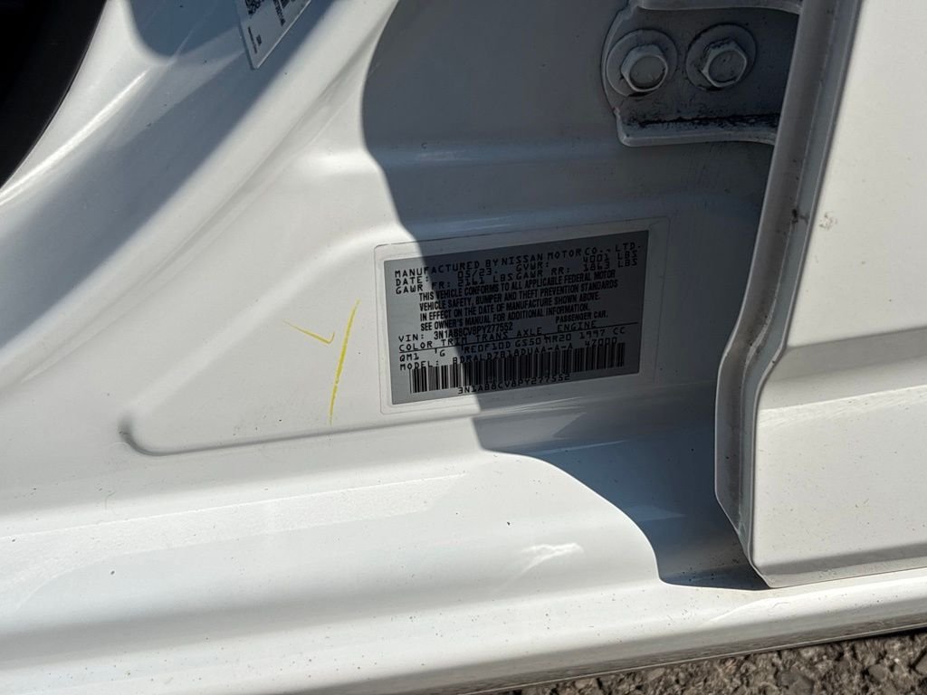 Used 2023 White Nissan SV image 11