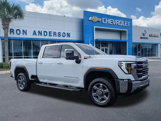 New 2026 Summit White GMC SLT image 1
