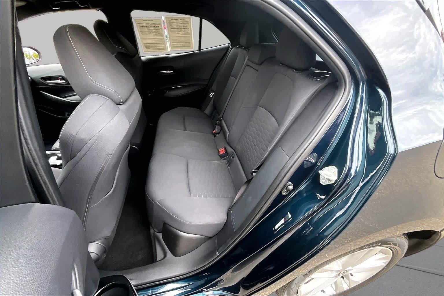 Certified Used 2022 Galactic Aqua Mica Toyota SE image 20