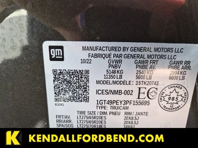 Used 2023 Forest Metallic GMC AT4 image 39