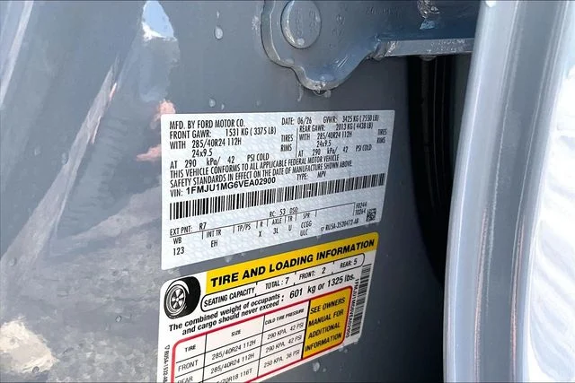 New 2027 Glacier Gray Metallic Tri-Coat Ford Platinum image 8