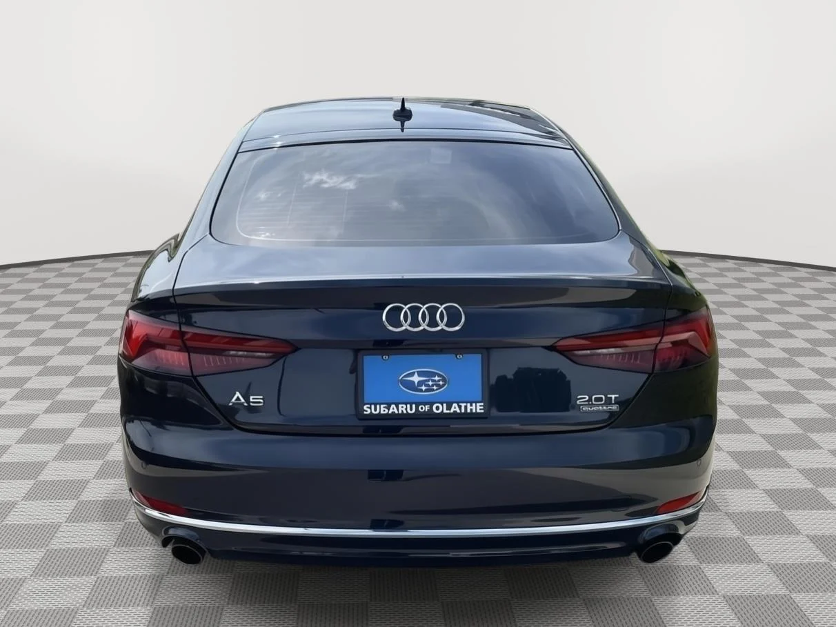 Used 2018 Moonlight Blue Metallic Audi Premium Plus image 14