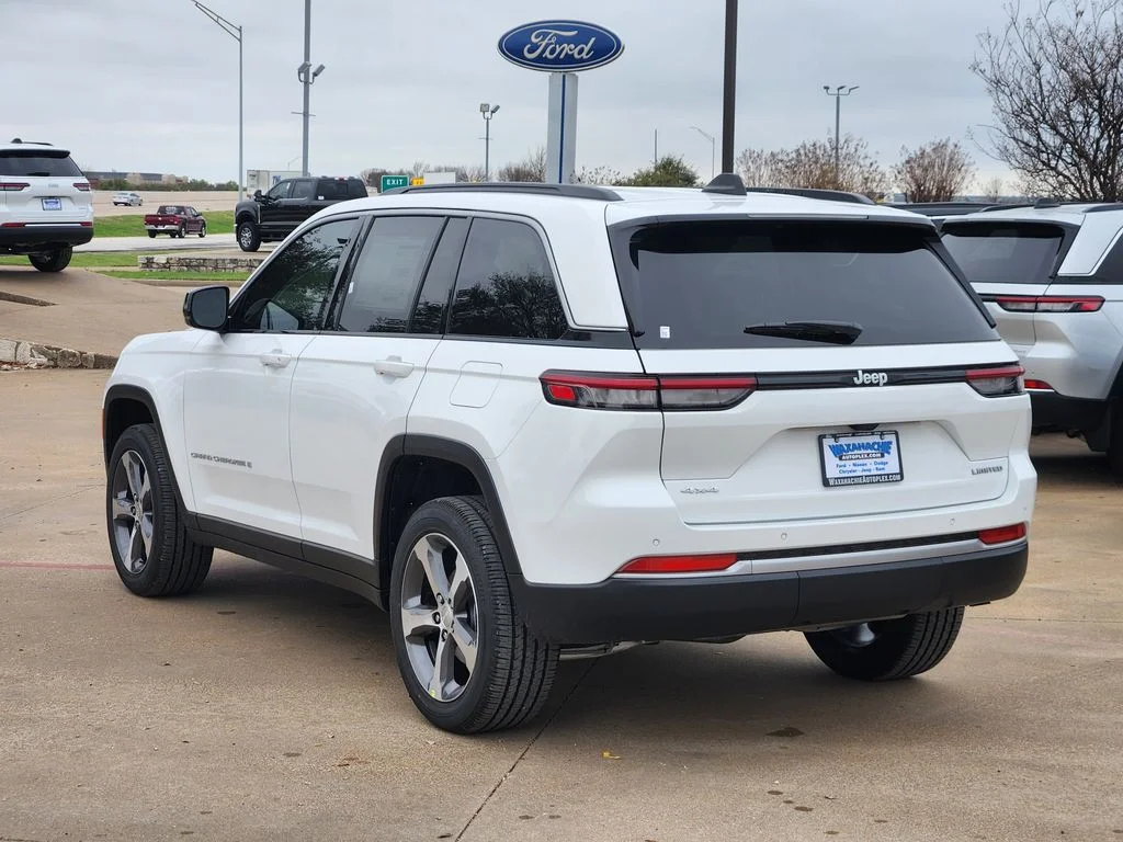 New 2026 Bright White Clearcoat Jeep Limited image 3