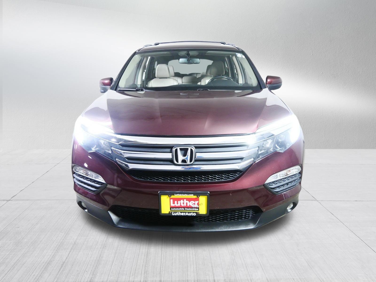 Used 2017 Honda Pilot EX-L with VIN 5FNYF6H57HB004435 for sale in Golden Valley, MN
