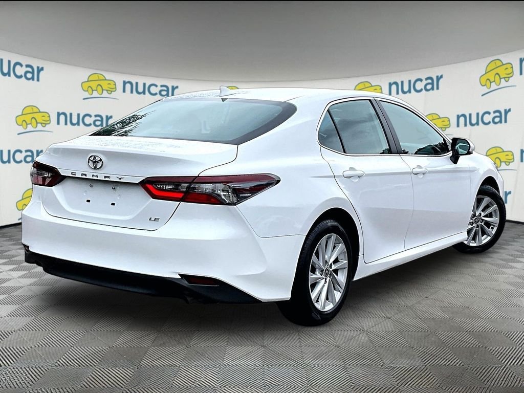 Used 2024 White Toyota LE image 6