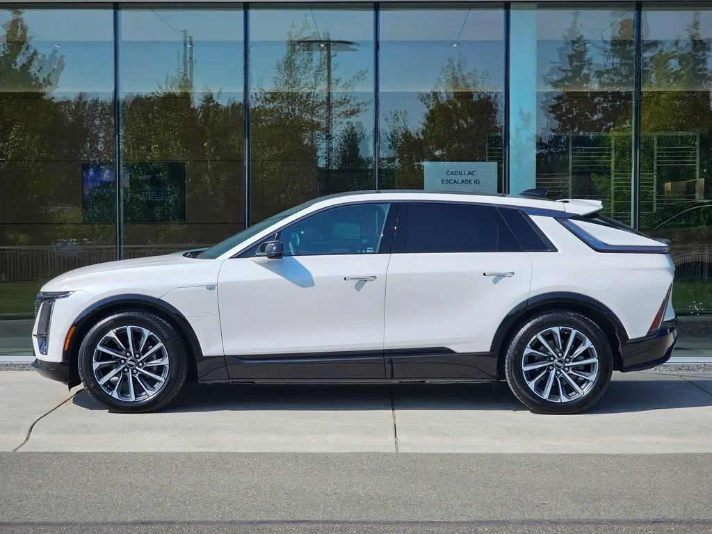 Used 2024 Crystal White Tricoat Cadillac Sport 2 image 2