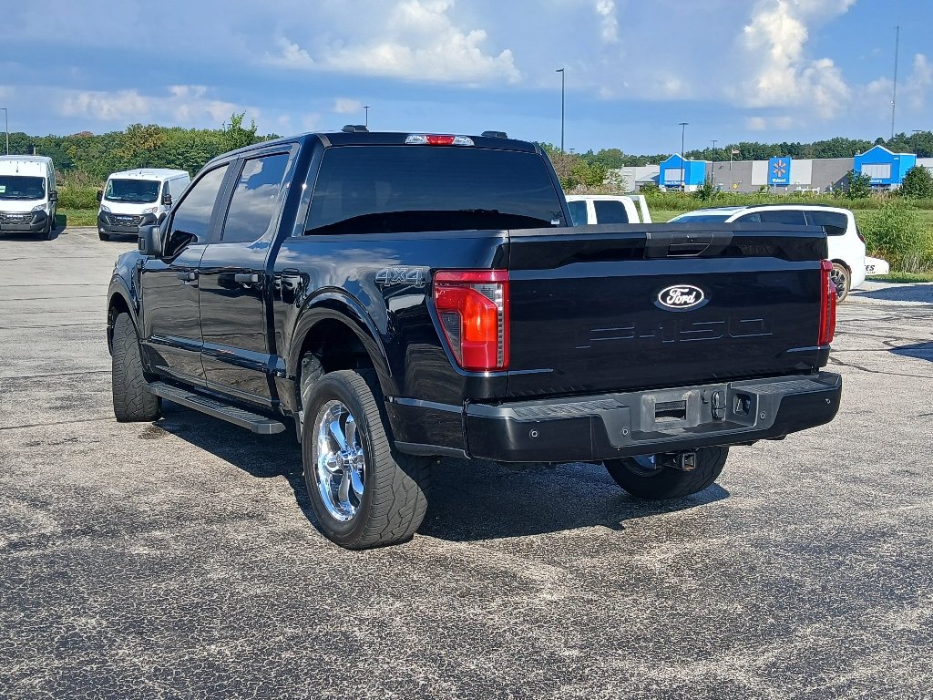 Used 2024 Agate Black Metallic Ford STX image 7